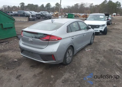 2022 Hyundai Ioniq Hybrid Se из США, поврежденный, VIN KMHC75LC0NU280090